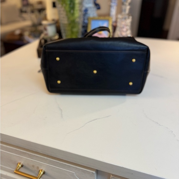 🖤 DOONEY & BOURKE BLACK LEATHER FLORENTINE LARGE ZIP BARLOW BAG! - Picture 9 of 16